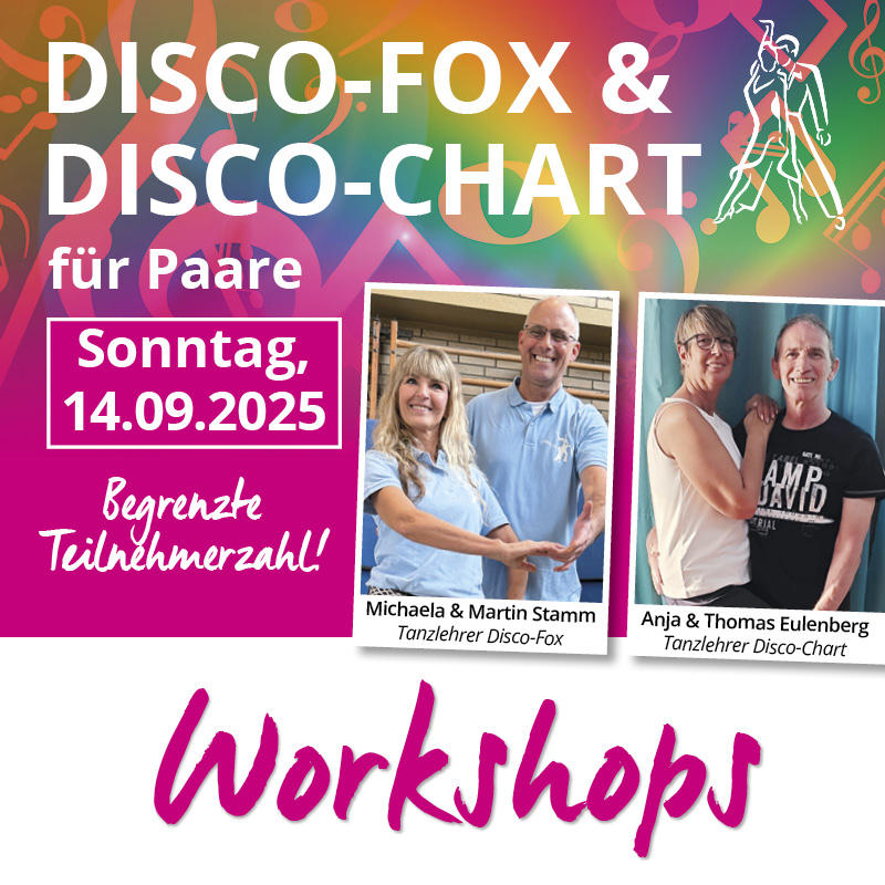 Tanz-Workshops am 14.09.2025